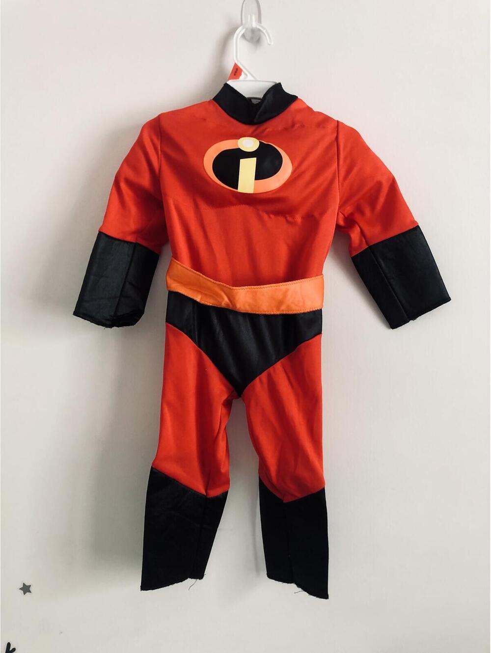 The Incredibles Costume Disney Pixar Toddler Baby 2T Small Disguise Jumpsuit
